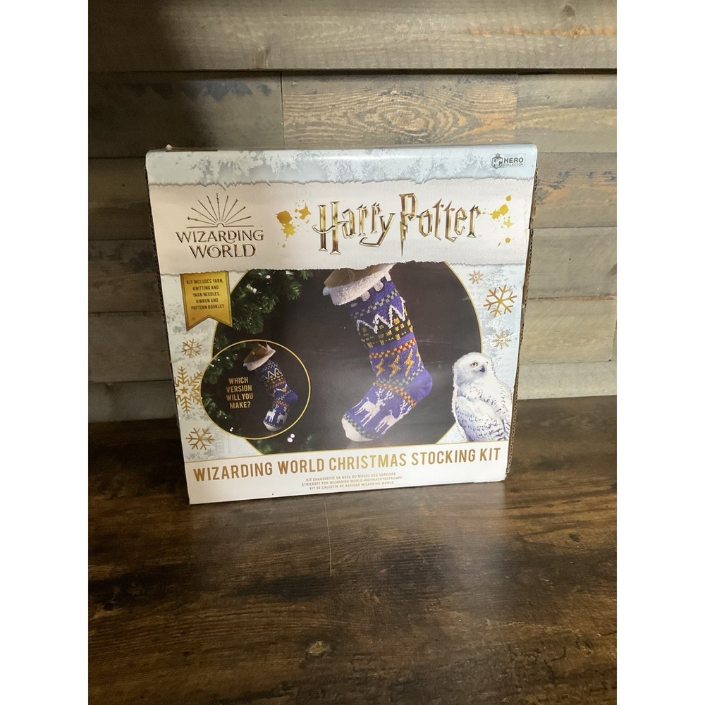 Harry Potter - Wizarding World Christmas Stocking Knitting Kit